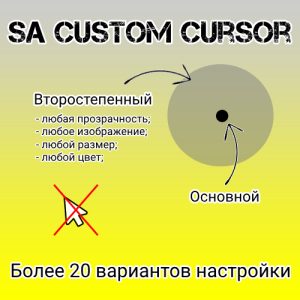 SA Сustom Cursor - плагин для CMS Wordpress, что бы менять курсор на сайте.